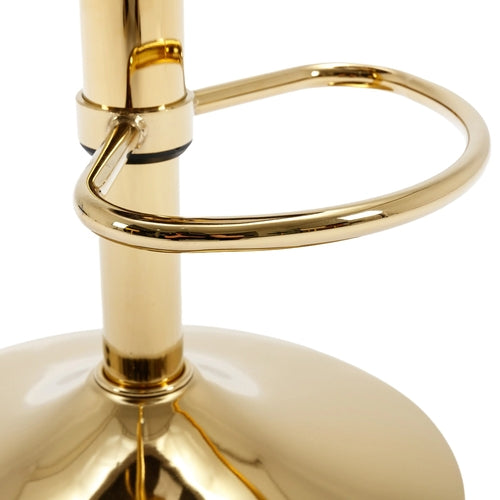 Swivel Bar Stools Set of 2 Adjustable Counter Height Chairs with