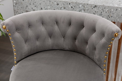 Swivel Bar Stools Set of 2 Adjustable Counter Height Chairs with